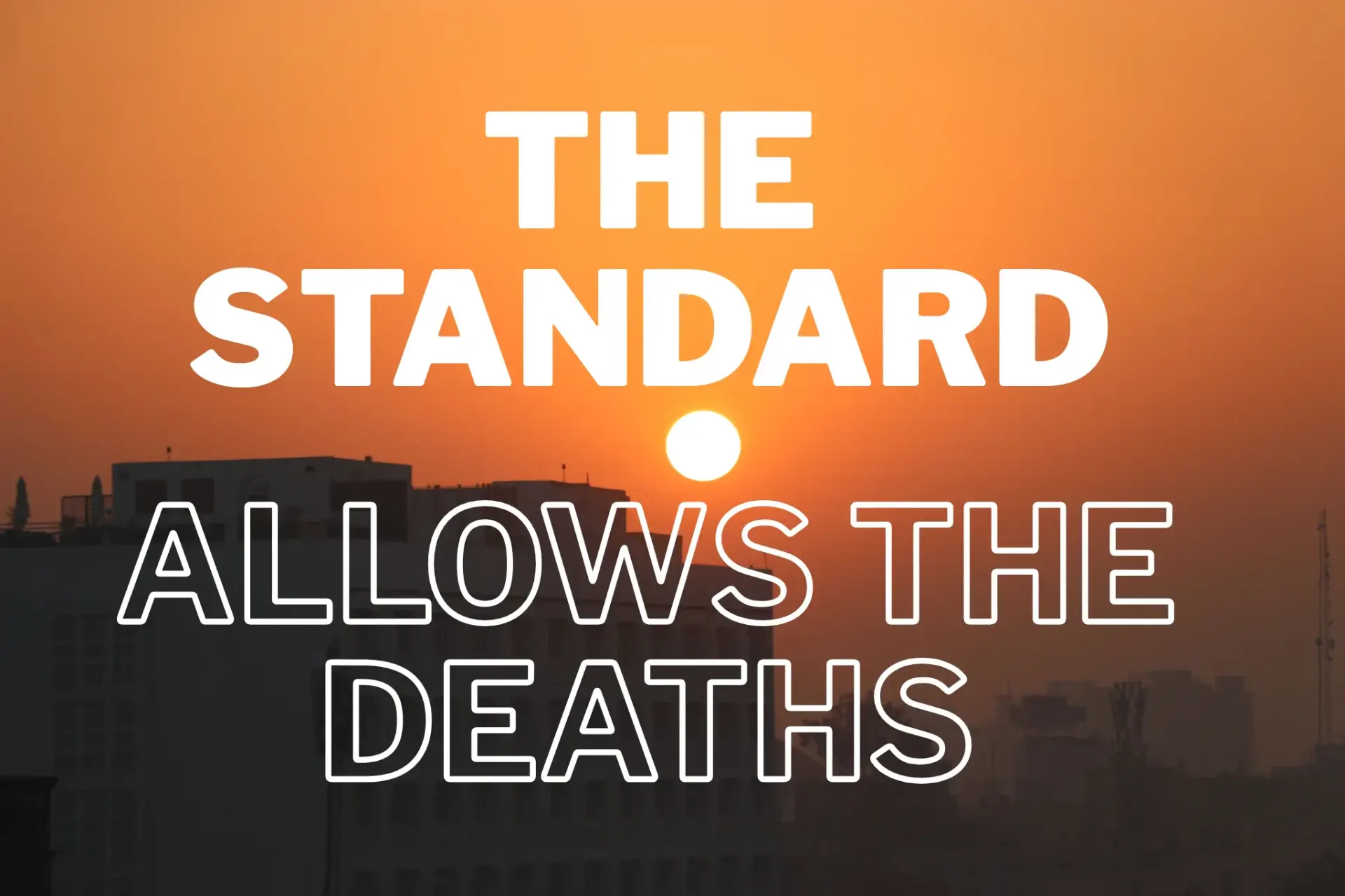 Vol. 5: 33,000 Deaths a Year That Didn't Have to Happen