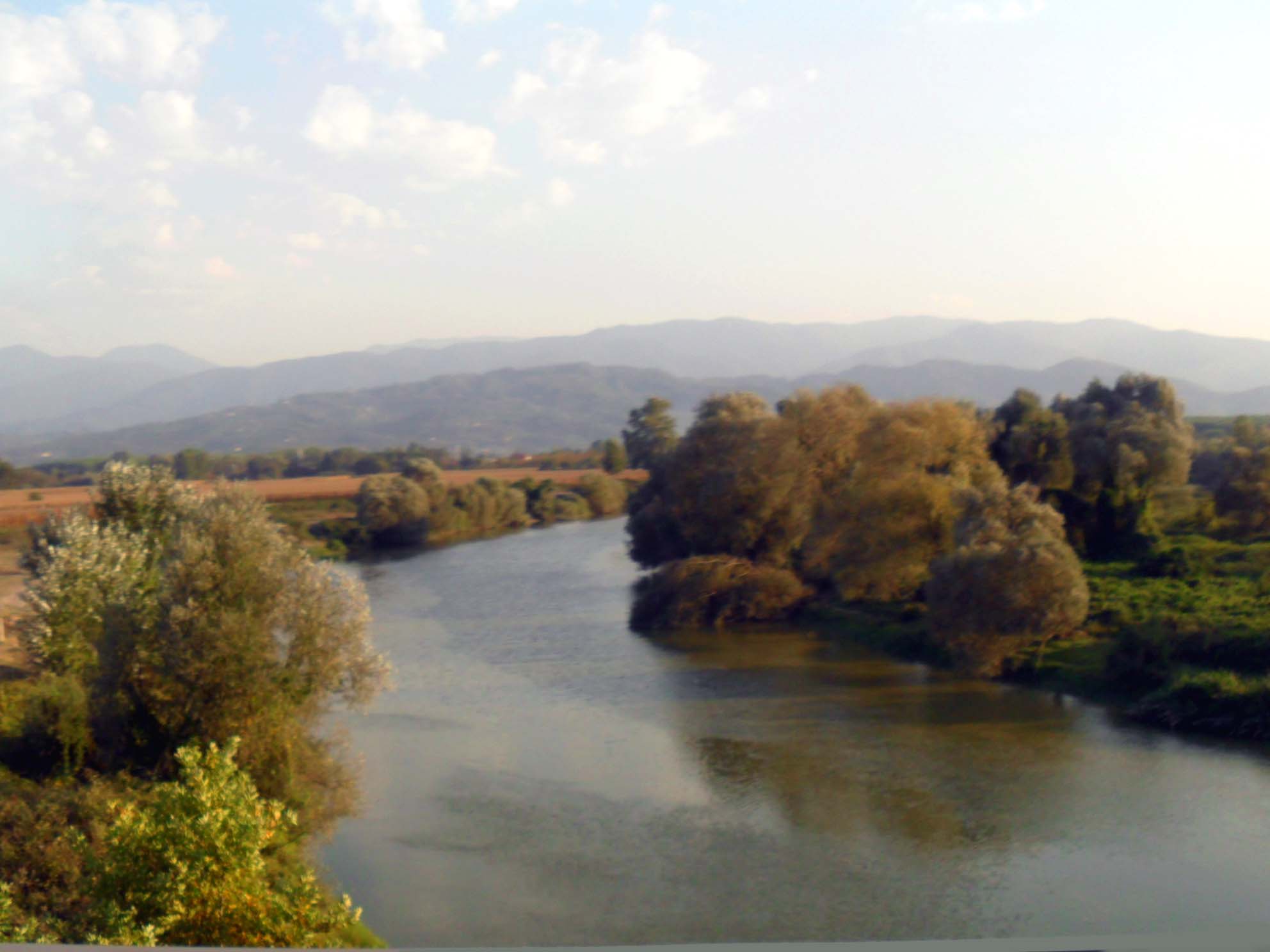Sakarya River aerial view